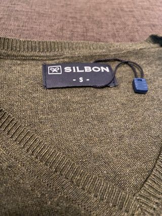 Jersey Silbon Pico Verde Oscuro Talla S