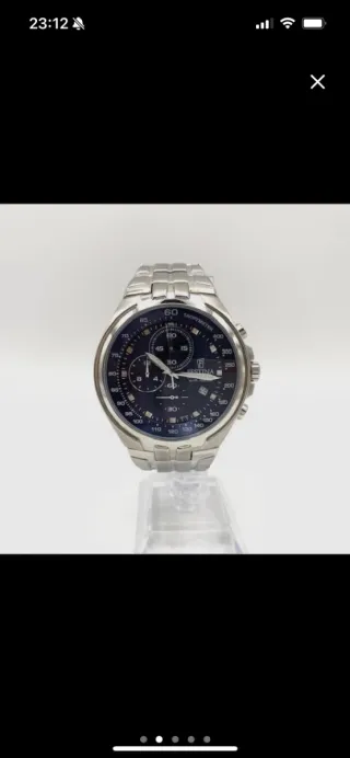 Reloj Festina Cronógrafo Azul y Plateado