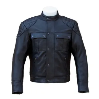 Chaqueta Cuero Moto Iguana Custom Fifty Eight XXL