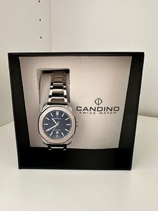 Reloj Candino Hexagonal Esfera Azul