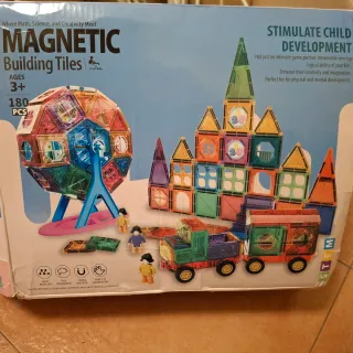 Costruzioni magnetiche 180 pezzi
