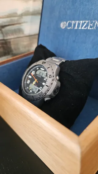 Raríssimo citizen aqualand c900 aquamont jp3020