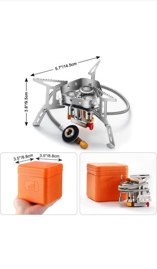 Fornello da campeggio Odoland portatile a gas 680
