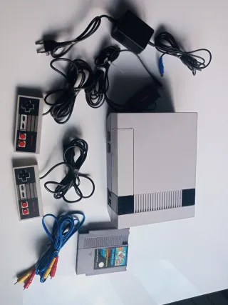 Consola Nintendo NES Completa + Juego