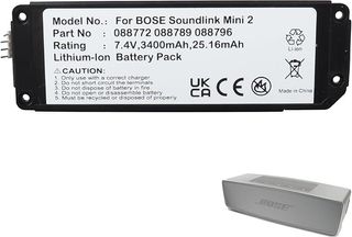 MXJFYY Batería 7.4V 3400mAh Bose SoundLink Mini 2