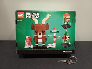 Lego BrickH. Natale 40353 Renna Elfo Elfa, nuovo