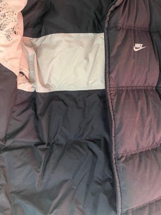 Chaqueta Plumas Nike REVERSIBLE Vintage Puffer Neg