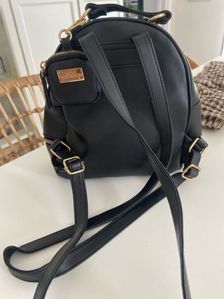 Mochila Disney Mickey Mouse Mujer/Niña Negra