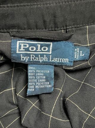 Polo Ralph Lauren Giacca Harrington Nera L