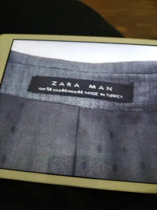 Traje Zara Talla 54 Americana 48 Pantalón