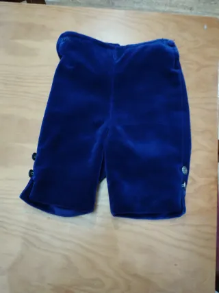 Traje Fallero Azul 2-3 años Chaleco T4. Pant 26