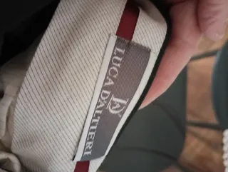 Pantaloni Luca D'Altieri Lana Verde