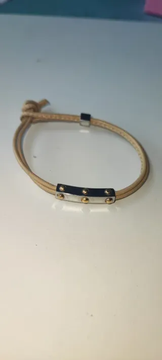 Bracciale Nomination cuoio e oro