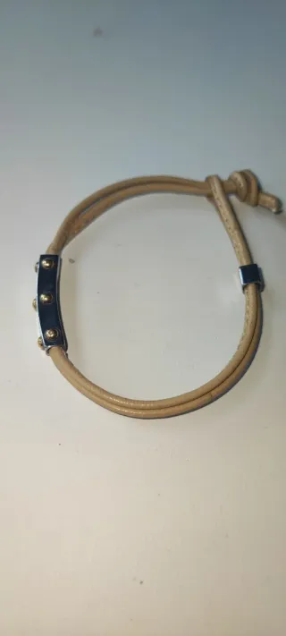 Bracciale Nomination cuoio e oro