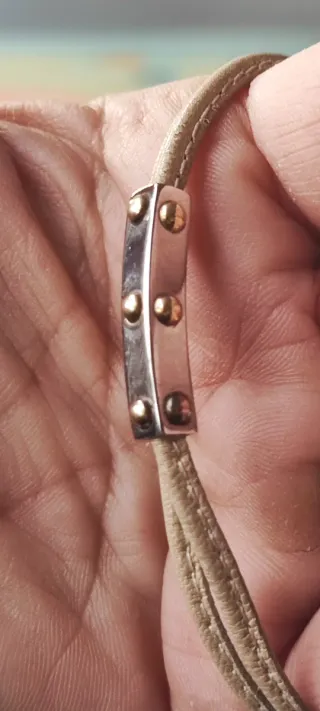 Bracciale Nomination cuoio e oro