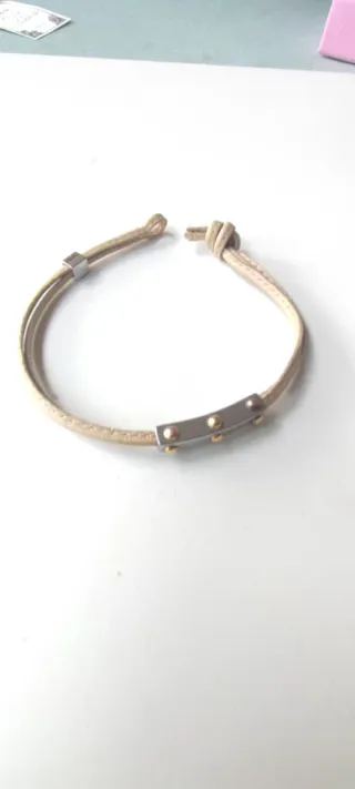 Bracciale Nomination cuoio e oro