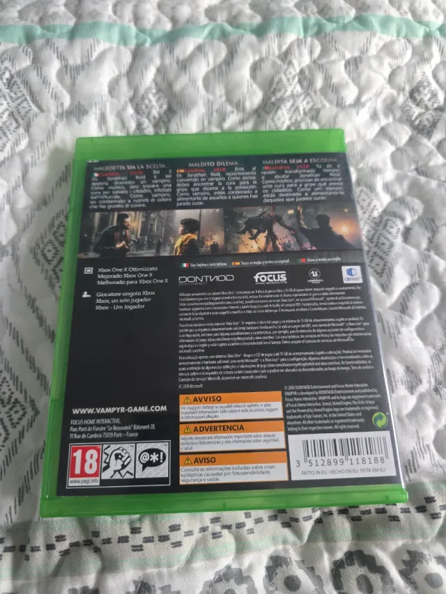 Vampyr per Xbox One