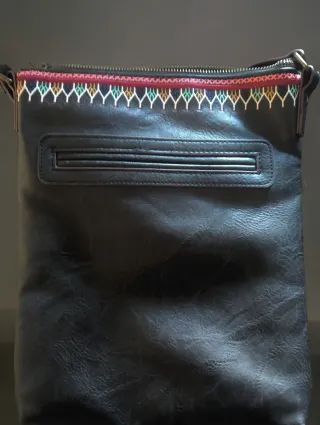 Bolso Desigual Negro Multicolor