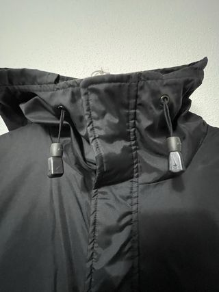 Chaqueta Nike reversible negra y gris