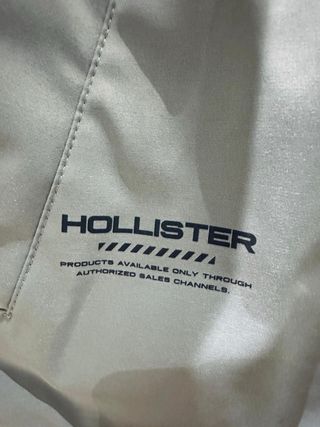 Abrigo Hollister Gris