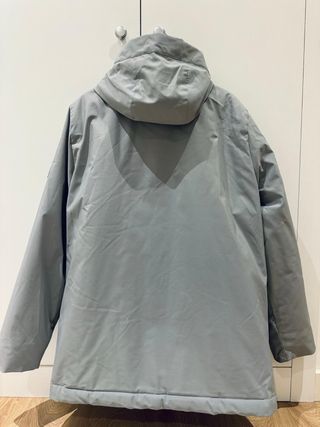 Abrigo Hollister Gris