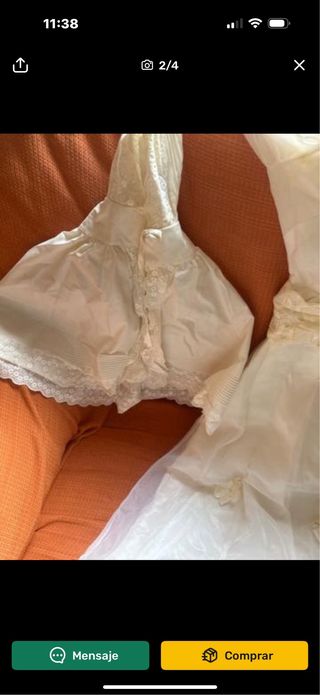 Vestido de novia antiguo