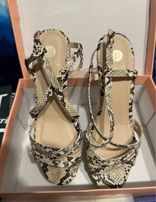 Sandalias Merkal Cuña Talla 40 Nuevas