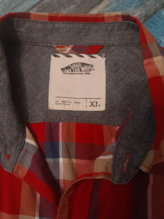 Camisa de cuadros Vans Talla XL