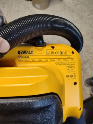 Aspiradora y sopladorea Dewalt Eléctrica y Batería