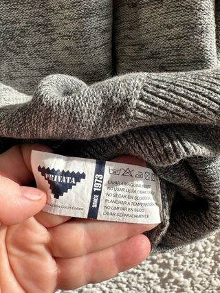 Jersey Privata Gris Talla M