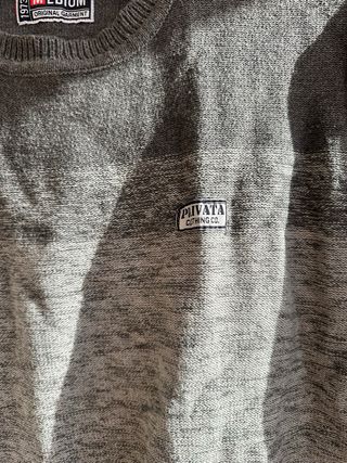 Jersey Privata Gris Talla M