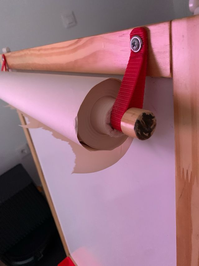 Pizarra Caballete Ikea Blanca y Negra