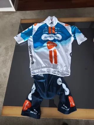 Culotte termico y maillot Gabba Nalini ciclismo S