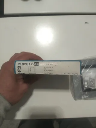 Lote de marcos Simon 82 Acero Inoxidable