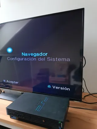 Consola PS2 + 2 Comandi + Giochi + Scheda