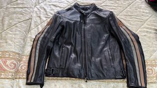 Chaqueta Cuero Moto Rainers Jaguar