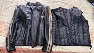 Chaqueta Cuero Moto Rainers Jaguar