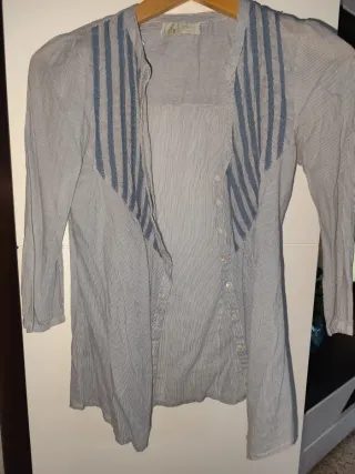 Camisa Stradivarius Rayas Talla S