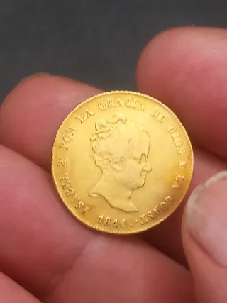 Moneta d'oro 1840