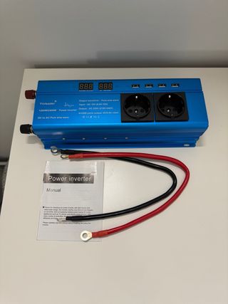 Inversor Onda Pura 12V-230V 1200W/2400W