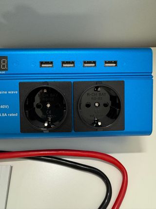 Inversor Onda Pura 12V-230V 1200W/2400W