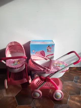 2 Passeggini Giocattolo Disney Princess