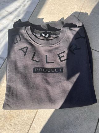 Felpa Gallery Dept. Grigia 100% cotone MadeInItaly