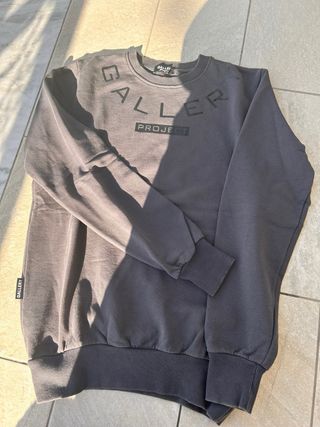 Felpa Gallery Dept. Grigia 100% cotone MadeInItaly