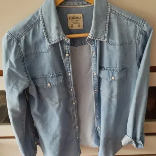 Camisa Vaquera Pull&Bear Talla M