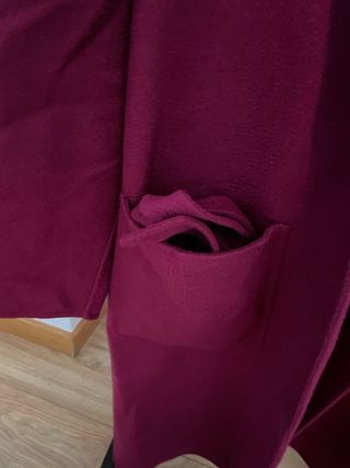 Abrigo MaxMara Talla M Rosa Fucsia