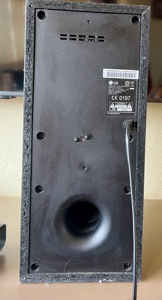 Barra de Sonido LG con Subwoofer