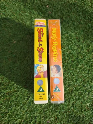 2 Películas Disney VHS precintadas