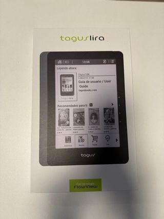 Ebook Tagus Lira + Funda Negra/Beige