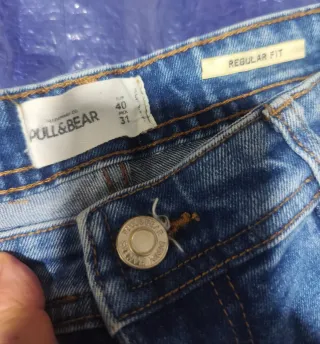 Pantalón vaquero azul claro T40 Pull